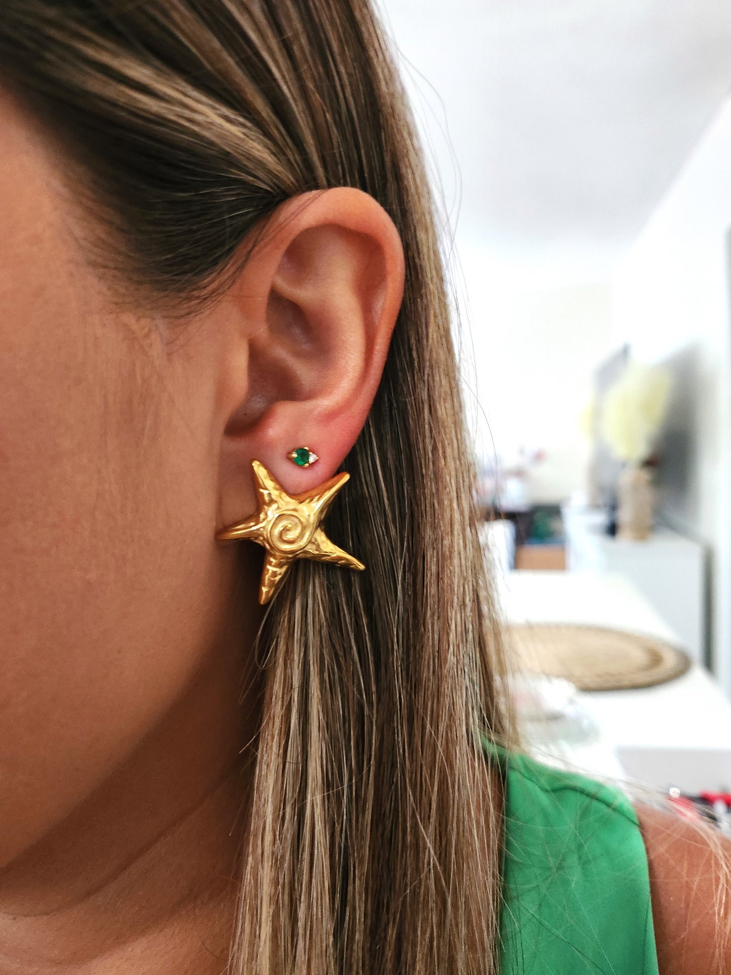 Starfish Vintage Earrings