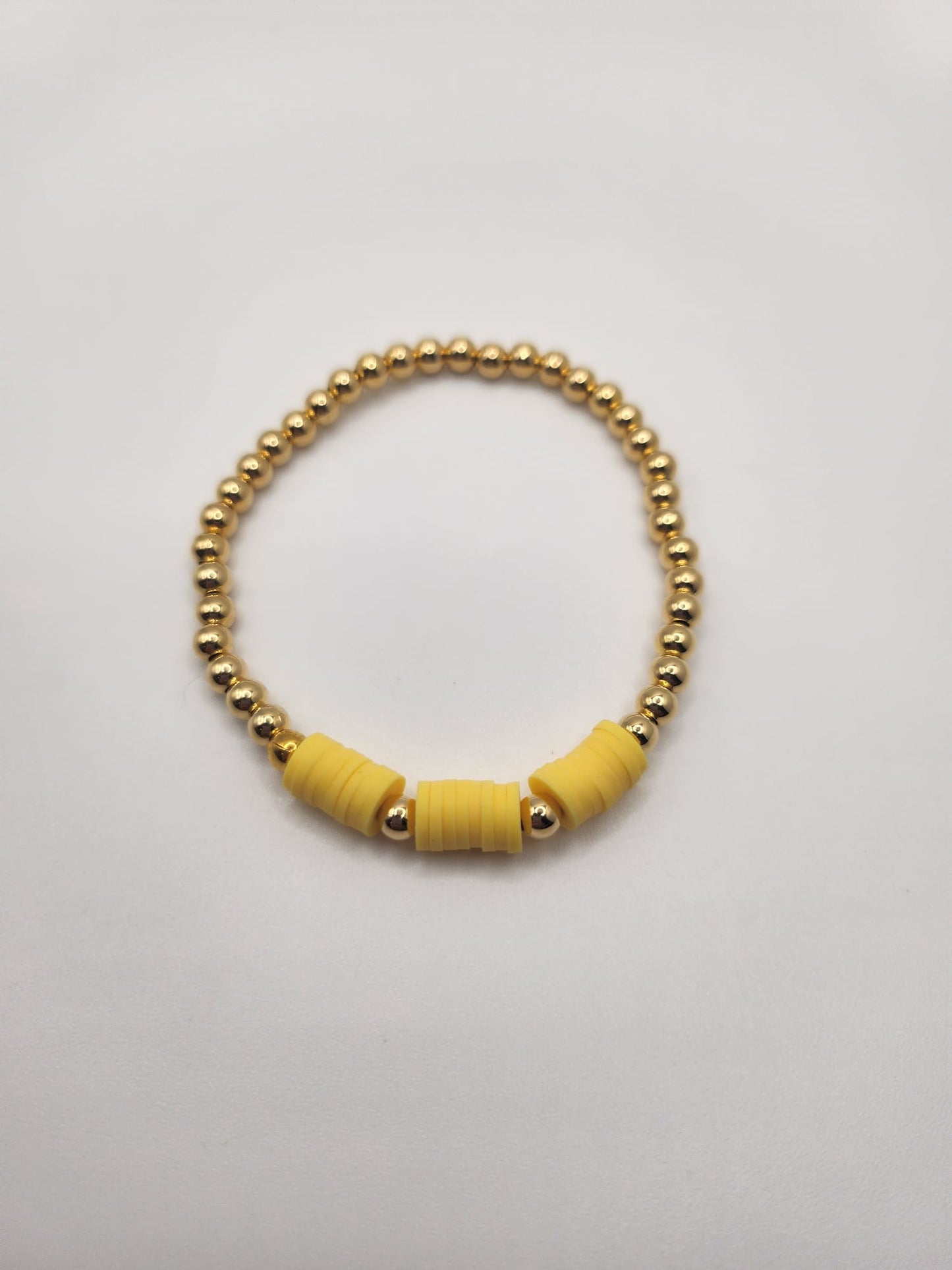 Exclusive Cardinal Newman Bracelet Gold Bead