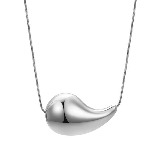 Allure - Stainless Steel Tear Drop Necklace