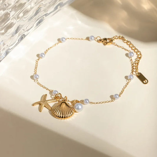 Beach Starfish Anklet