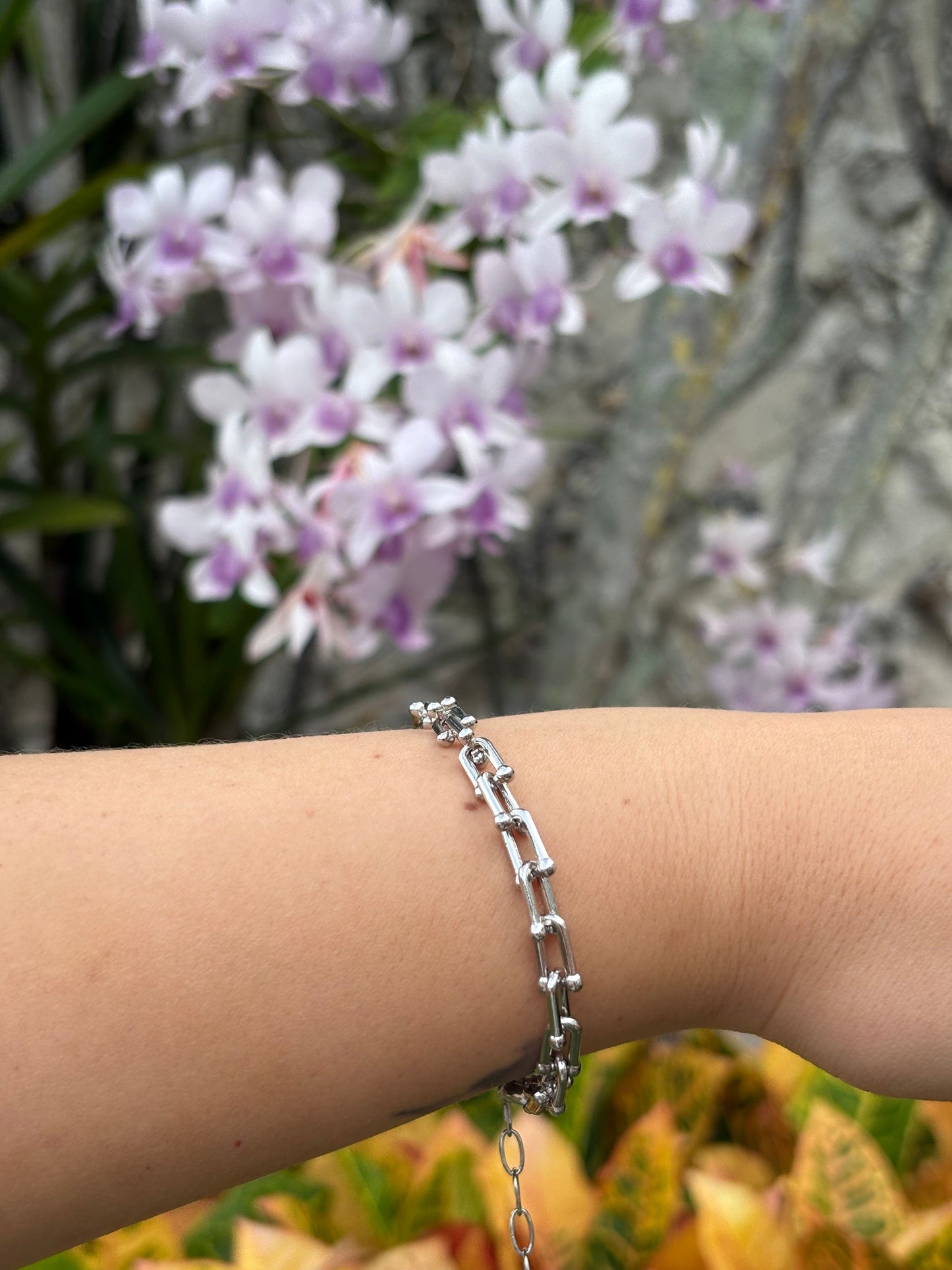 Harmony Bracelet - Rhodium Filled