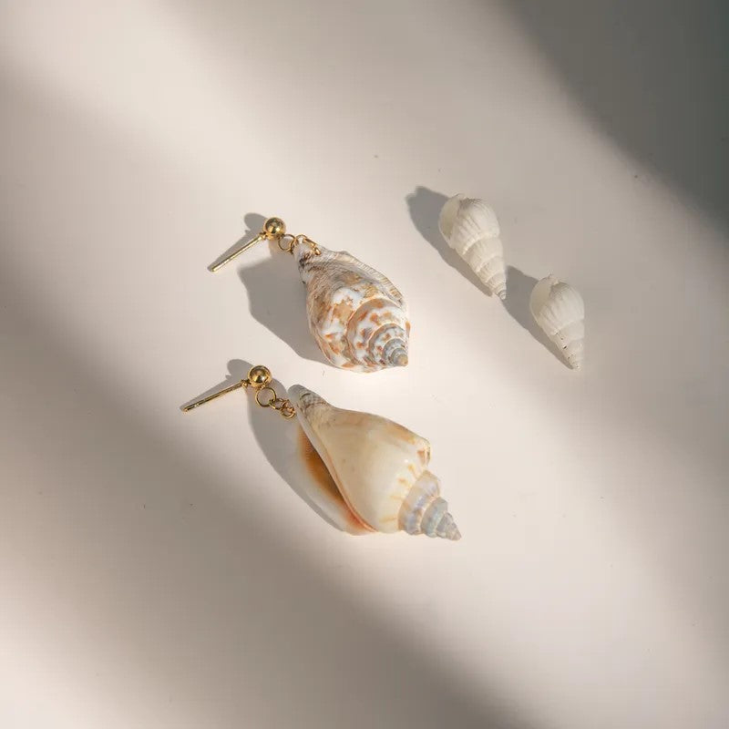 Jupiter Beach Conch Earrings