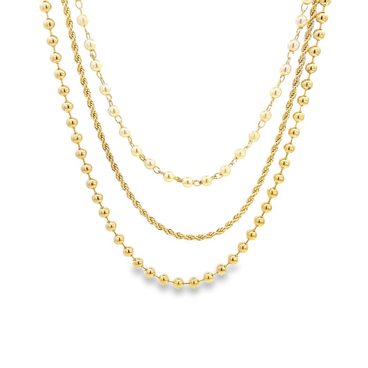 Pure Elegance Necklace - 18k Gold Filled