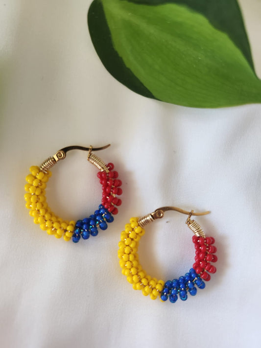 Amanda Hoops Patriot Small - Colombia