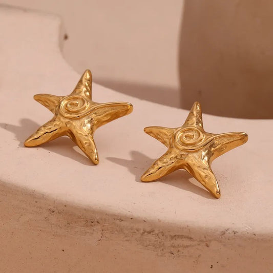 Starfish Vintage Earrings