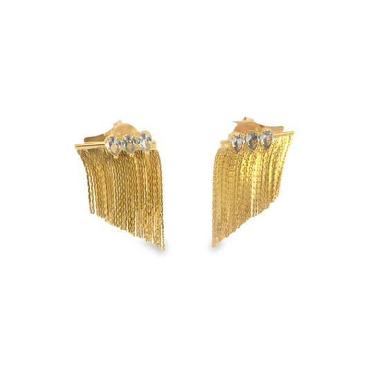 Tassel Earrings - 18k Gold Filled