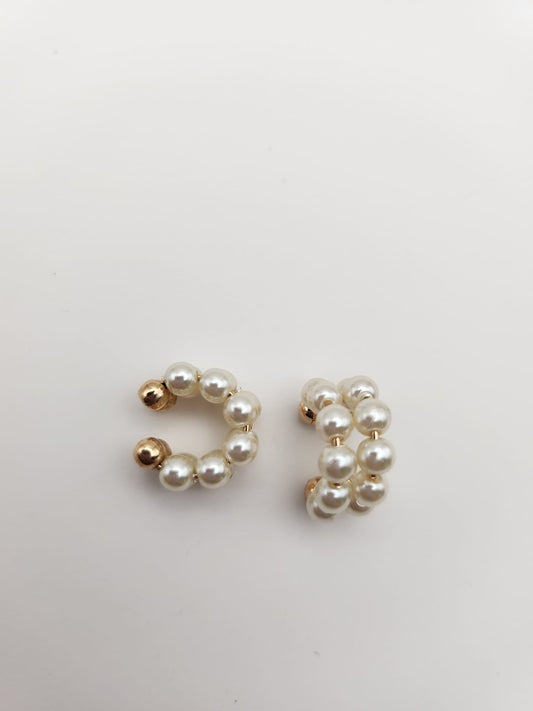 Pearl Ear Cuffs - 18k Gold Filled