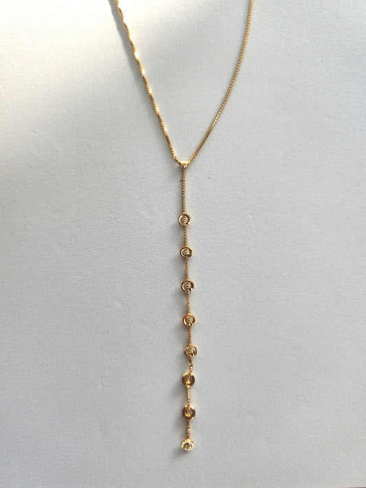 Celestia Necklace - 18k Gold Filled