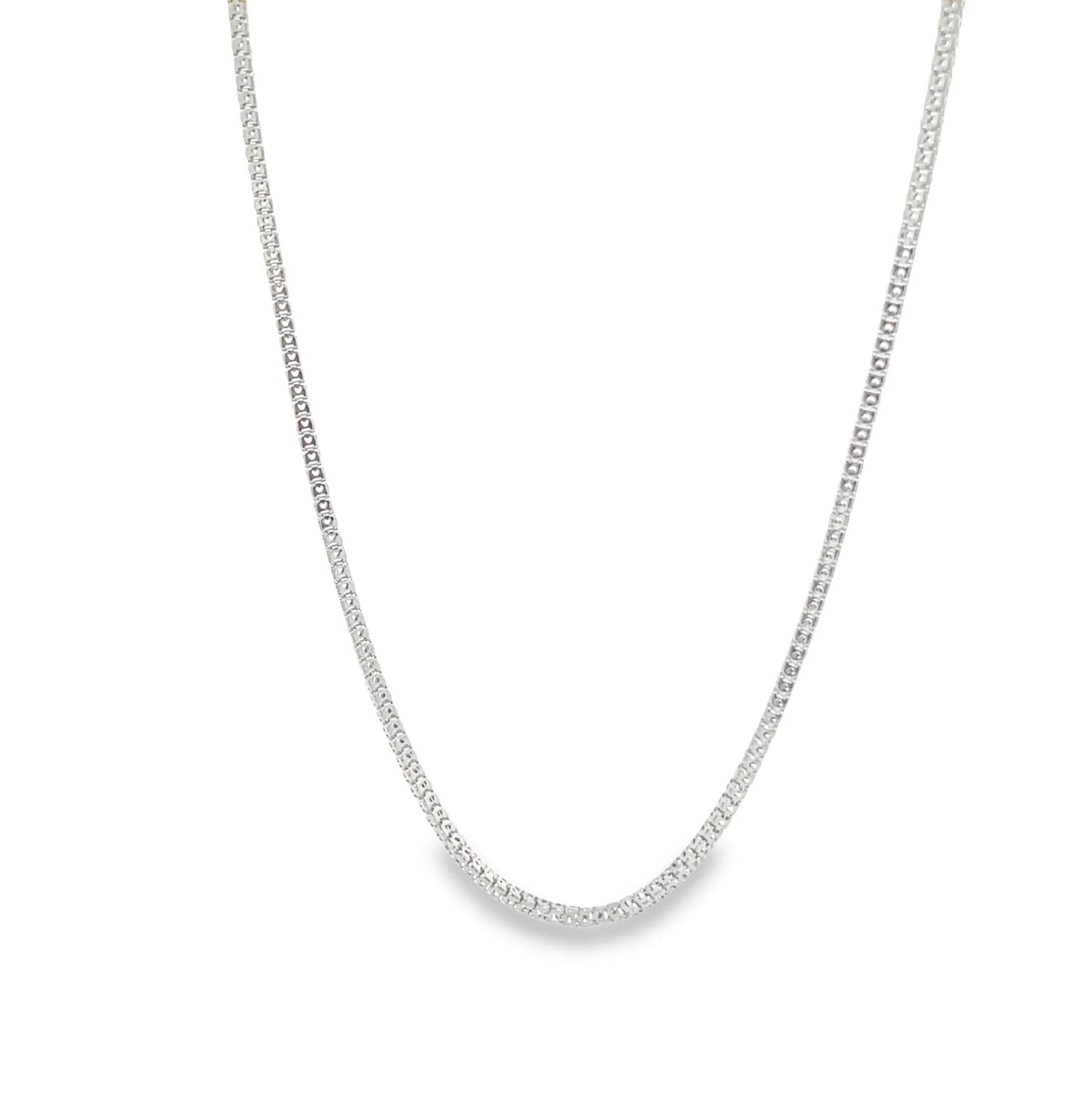 Luciana Necklace - Rhodium Filled